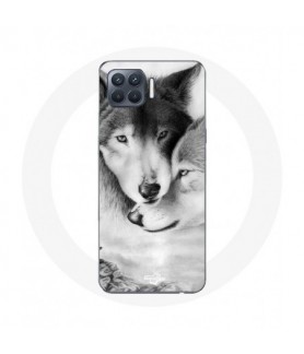 Coque pour Oppo A93 Loup...