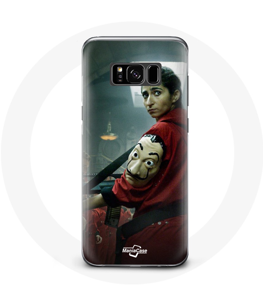 Coque Samsung Galaxy S8 La Casa De Papel nairobi Dali Mask