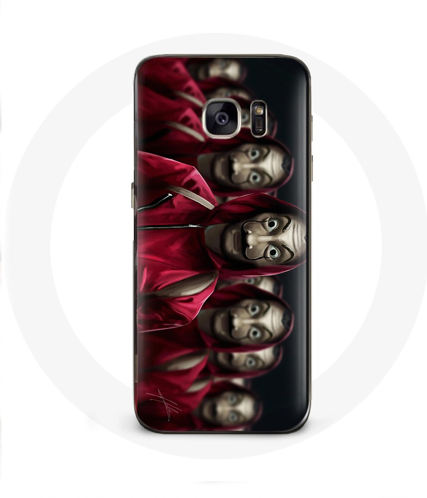 Coque Galaxy S6 Edge La Casa De Papel Salvador Dali Mask