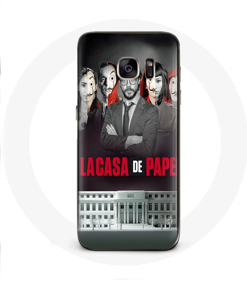 Coque Galaxy S6 Edge La Casa De Papel Saison 3 Le Professeur