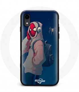 Iphone XR case spiderman into the spider verse