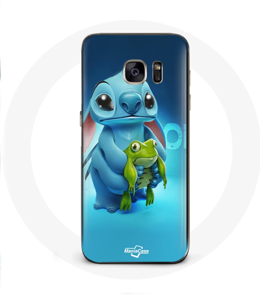 Galaxy S6 Edge case Stitch and The frog