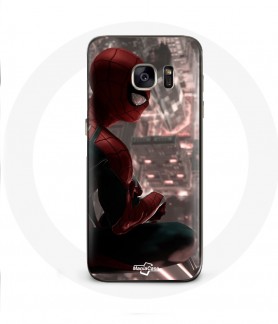 Coque Galaxy S6 Edge Avengers Spiderman Retour à la maison