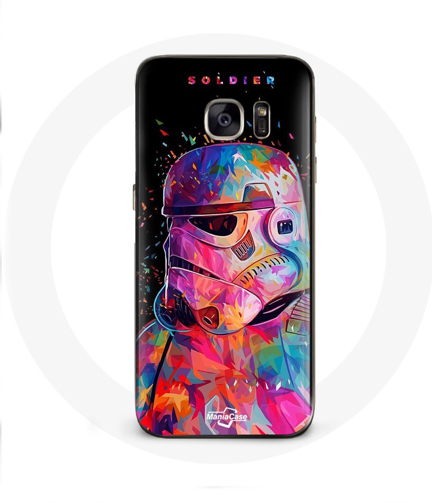 Galaxy S6 Edge case star wars soldiers color swag