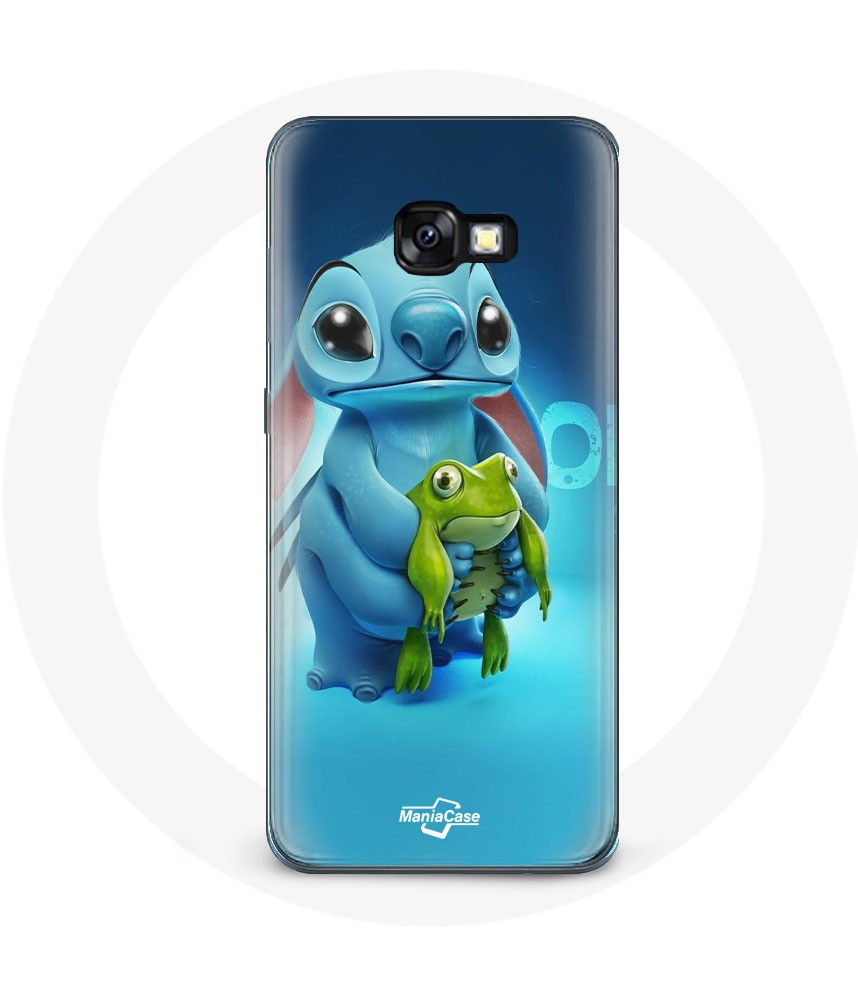 Galaxy A5 2017 case Stitch and The frog cover Maniacase