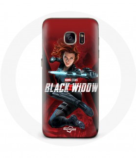 Galaxy S7 black widow case