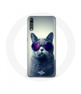 Coque pour Huawei p20 Chat...