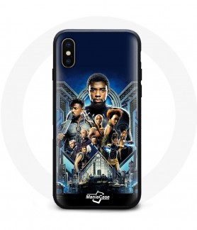 Iphone X black panther case