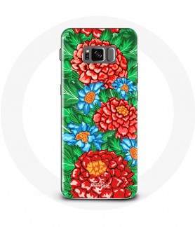 Coque Galaxy S8 Fleur Souci