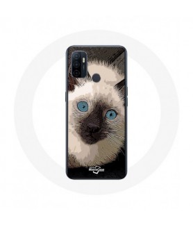 Coque Oppo A53 Chat Siamois...