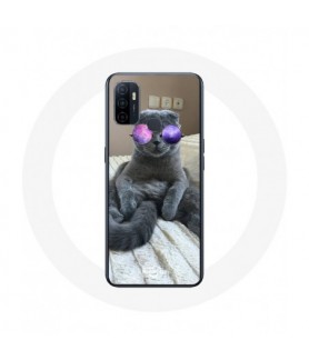 Coque Oppo A53 Chat avec...