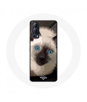 Coque Vivo Y72 Chat Siamois...