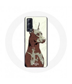 Coque Vivo Y72 Doberman...