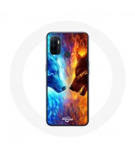 Coque Oppo A53 Loup de...