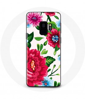 Coque Galaxy S9 Fleur