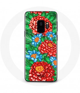 Coque Galaxy S9 Fleur Souci