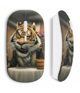 Souris Sans Fil Tiger Cartoon