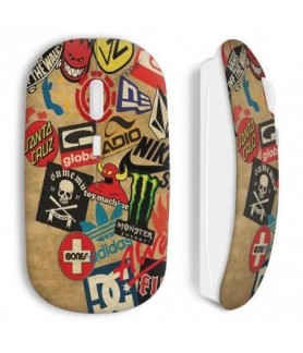 Souris sans Fil Skateboard...