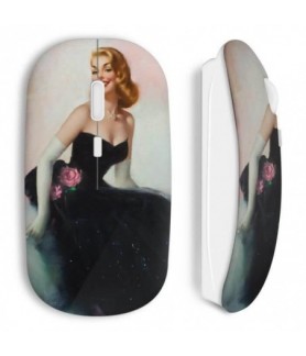 Souris Sans Fil Pin Up Painted