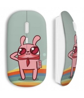 Souris Sans Fil Pink Rabbit