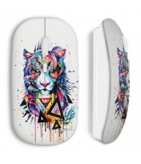 Souris sans Fil Tiger painted