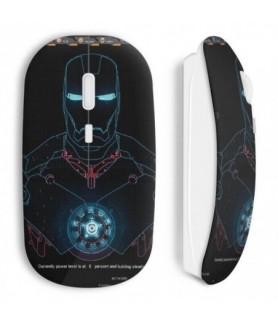 Souris sans fil iron man robot