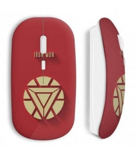 Souris sans fil iron man logo