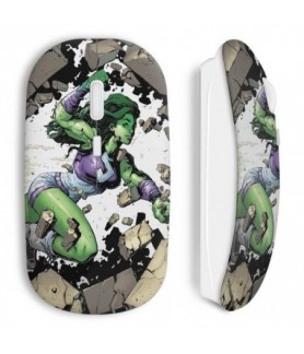 Souris sans fil hulk girl