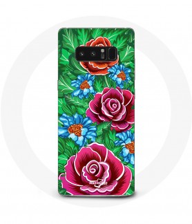 Galaxy Note 8 Pink Flower Case