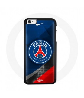 Coque Iphone SE PSG logo metal