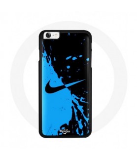 Coque Iphone 8 Nike bleu Noir