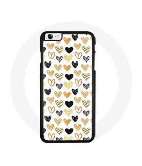 Coque Iphone SE Hearts