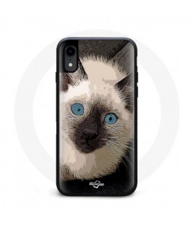 Coque Iphone X Siamois Chat...