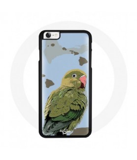 Coque Iphone SE Perruche Vert