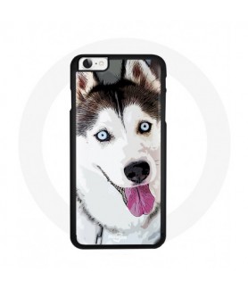 Coque Iphone SE Husky Blanc...