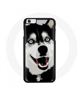 Coque Iphone SE Husky Yeux...