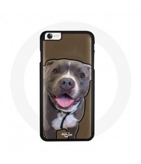 Coque Iphone SE Grey Pitbull