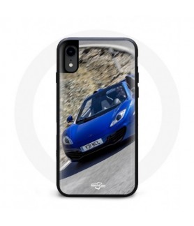 Coque Iphone XS Mclaren Bleu