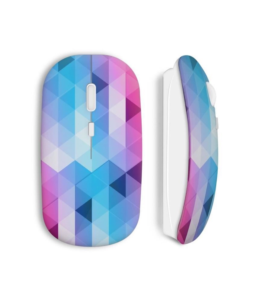 Abstract colors Wireless Mouse USB