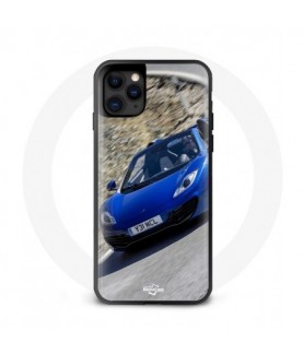 Coque iphone 13 McLaren Bleu