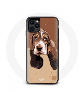 Coque Iphone 12 pro Basset...