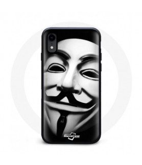 Coque Iphone X Anonymous mask
