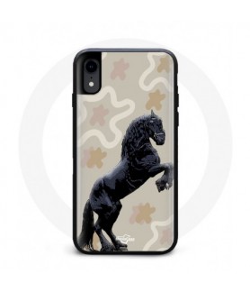 Coque Iphone XS Frison Cheval