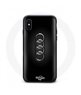 Coque Iphone XS max Audi Logo