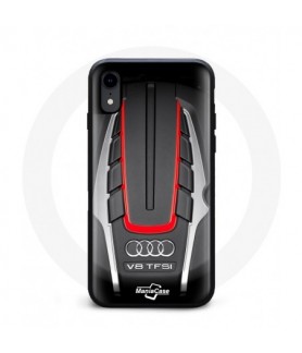 Coque Iphone XS Audi Moteur