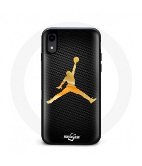 Coque Iphone X Nike NBA Jaune