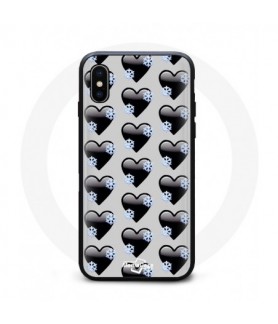 Coque Iphone XS max hearts...