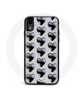 Coque Iphone X hearts...