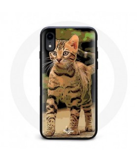 Coque Iphone X bengal Chat