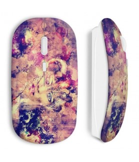 design abstract painting  wireless mouse maniacase amazon